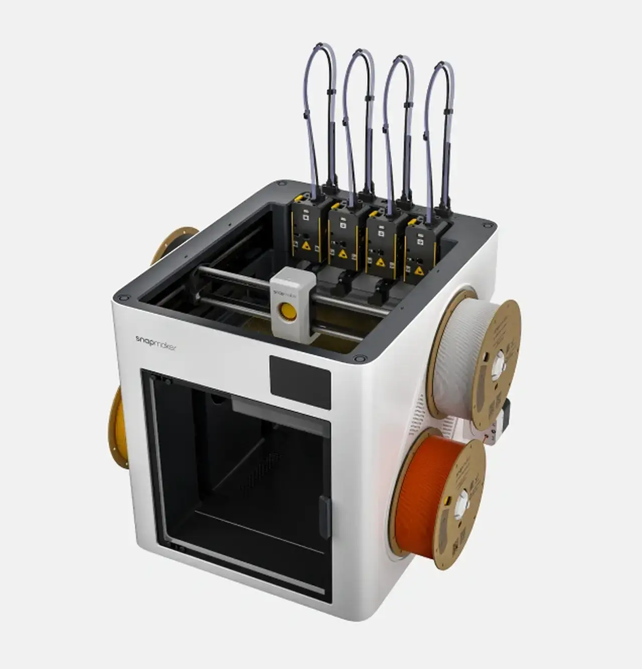 Snapmaker U1: новый многоцветный 3D-принтер с автоматической сменой инструмента стартовал на Kickstarter
