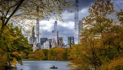 Зелёная красота, открытые просторы, элегантная архитектура: посмотрите 15 фотографий, которые показывают, почему Центральный парк — сердце Манхэттена